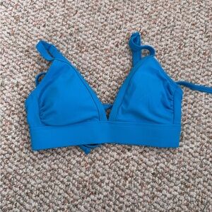 Xhilaration Vibrant Blue Bikini Top